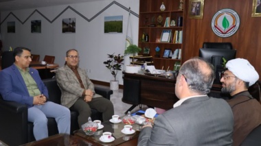 نشست صمیمی تیم مدیریت مرکز با معاون استاندار مازندران