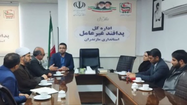 نشست مسئولین مرکز  با مسئولان اداره کل مدیریت بحران و مدیریت پدافند غیرعامل استان