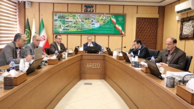 جلسه ارزیابی گزارش عملکرد مرکز تحقیقات و آموزش کشاورزی و منابع طبیعی آذربایجان شرقی