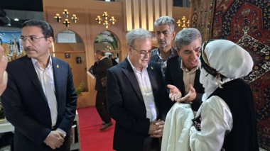 بازدید دکتر غلامرضا گل‌محمدی معاون وزیر و رئیس سازمان تات ازششمین نمایشگاه بین المللی توانمندی‌های روستایی و عشایری
