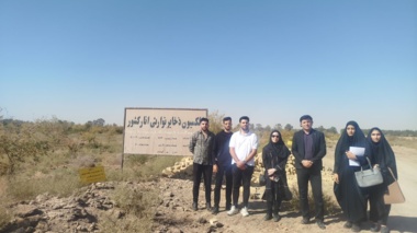 بازدید دانشجویان کارشناسی ارشد علوم باغبانی دانشگاه اردکان از کلکسیون ذخائر توارثی انار کشور