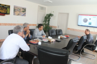 جلسه بررسی عملکرد واحد فناور مستقر در مرکز