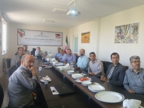 جلسه شورای پژوهشی با هدف بررسی سند بهره وری کشاورزی استان زنجان