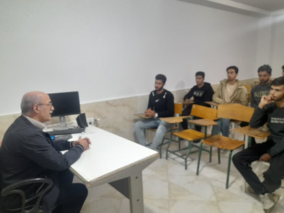 بازدید رئیس اداره آموزش های رسمی مرکز از اجرای آموزش های سنجش مهارت در شهرستان ابهر